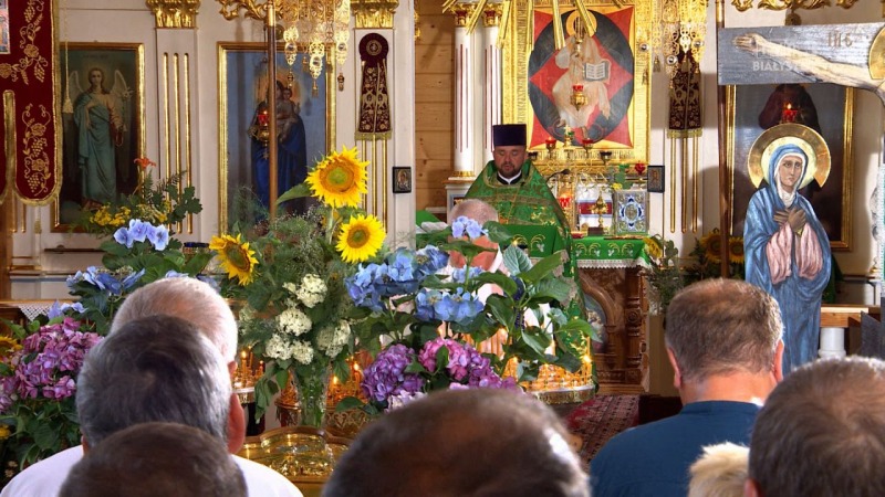 Liturgia prawosławna z cerkwi w Werstoku
