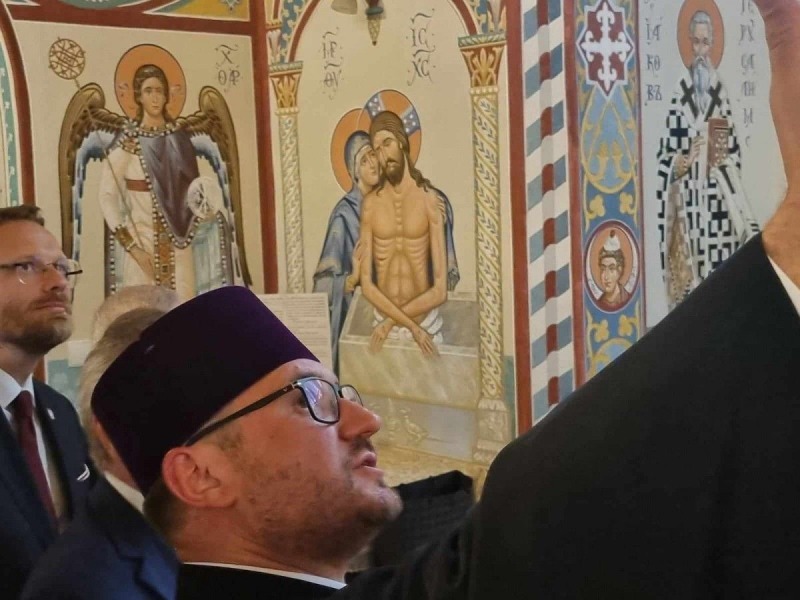 Wizyta Ministra Kultury i Dziedzictwa Narodowego w stargardzkiej cerkwi