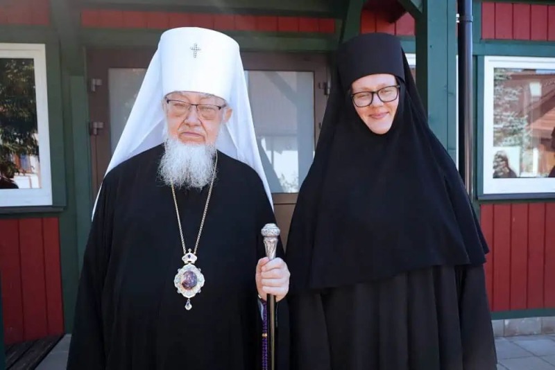 Obrzęd założenia riasy w domu zakonnym w Zaleszanach
