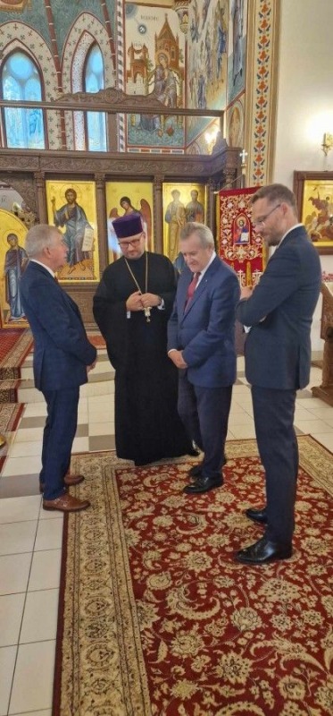 Wizyta Ministra Kultury i Dziedzictwa Narodowego w stargardzkiej cerkwi