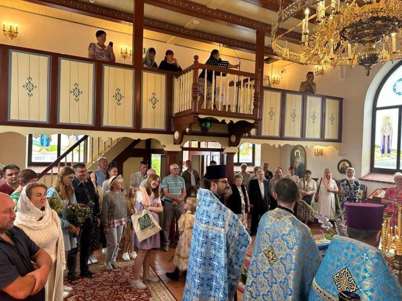 Święto ku czci Zaśnięcia Przenajświętszej Bogurodzicy w barlineckiej Cerkwi