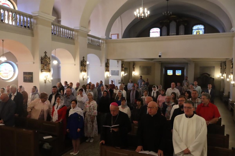 Uroczystość poświęcenia Krzyża w Bielsku-Białej