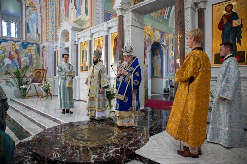 Narodzenie Bogurodzicy w stołecznej Hagii Sophii