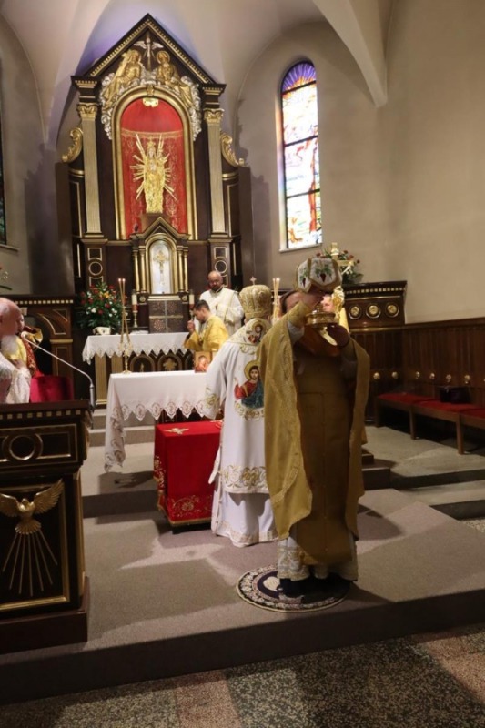 Uroczystość poświęcenia Krzyża w Bielsku-Białej