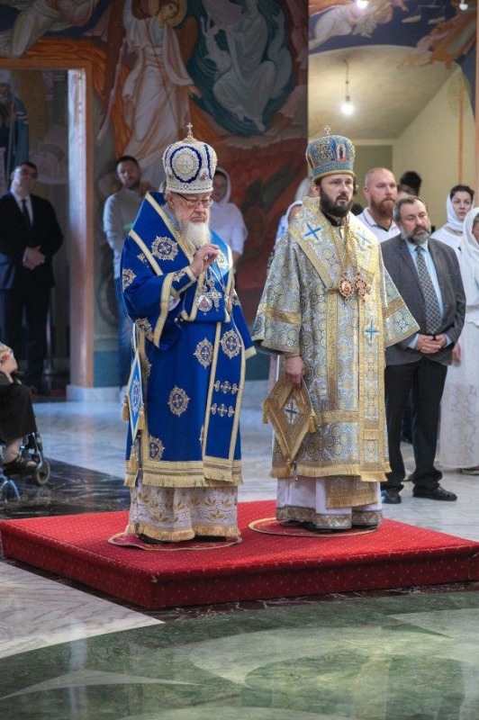 Narodzenie Bogurodzicy w stołecznej Hagii Sophii