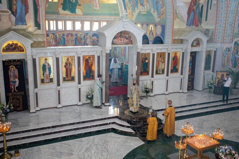 Narodzenie Bogurodzicy w stołecznej Hagii Sophii