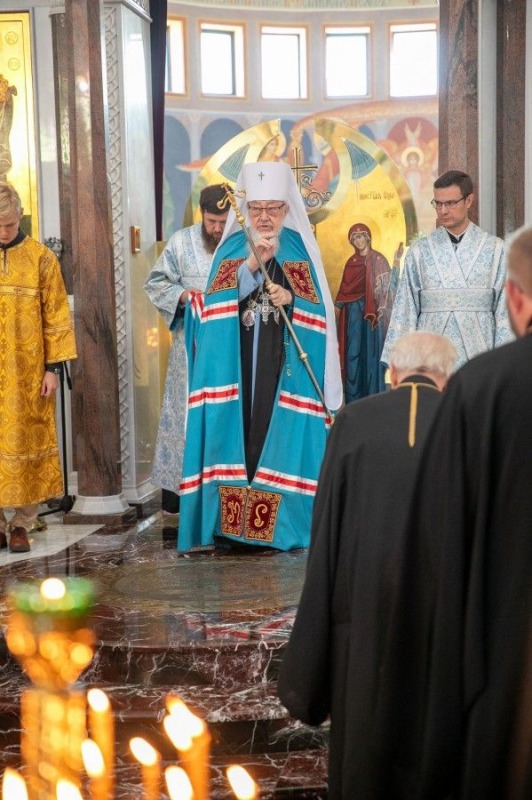 Narodzenie Bogurodzicy w stołecznej Hagii Sophii