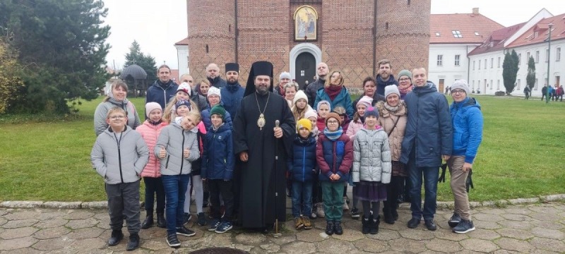 Wyjazd Bractwa dziecięcego parafii św. Ducha z Białegostoku do Supraśla