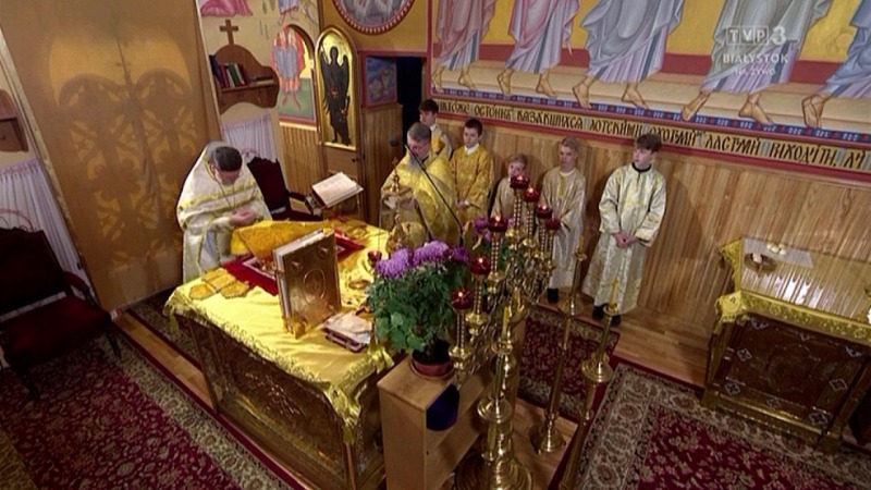 Liturgia prawosławna z cerkwi Św. Eliasza w Białymstoku