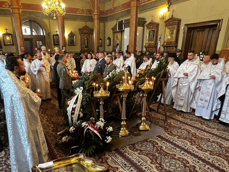 Uroczystości pogrzebowe ks. prot. płk. SG Adama Weremijewicza