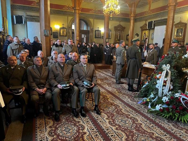 Uroczystości pogrzebowe ks. prot. płk. SG Adama Weremijewicza