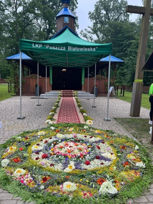 Uroczystości święta Pięćdziesiątnicy na Krynoczce