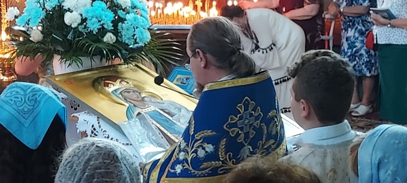 Pielgrzymka Bractwa Trzech Świętych Hierarchów do Boratyńca Ruskiego
