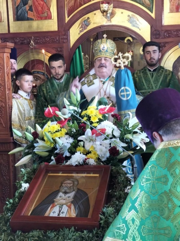 Pamięć św. Serafina Sarowskiego w Kostomłotach 