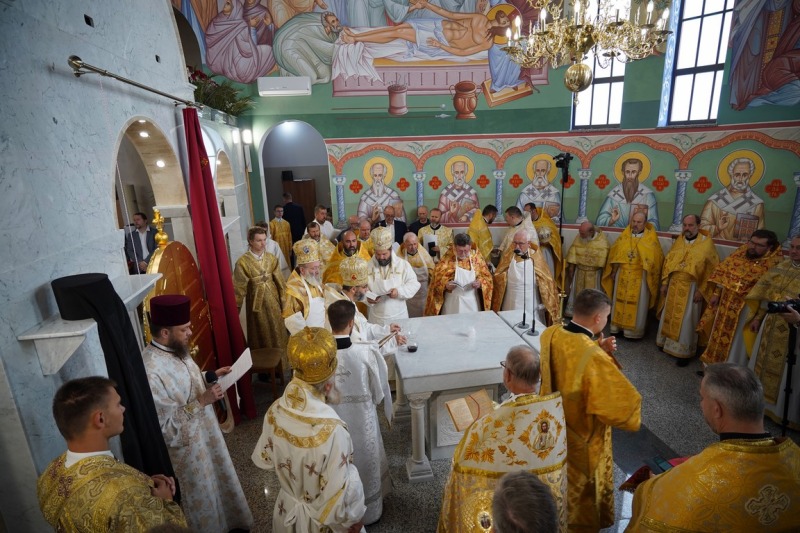 Oświęcenie cerkwi św. męcz. Grzegorza Peradze w Białymstoku