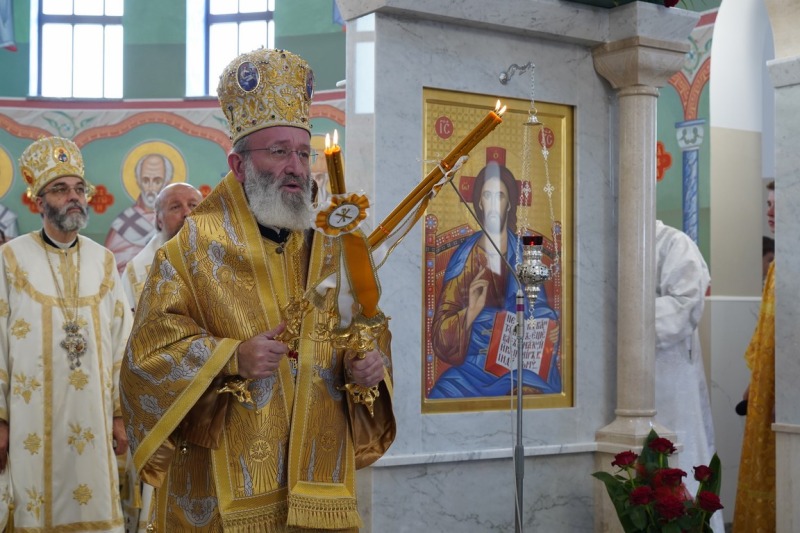 Oświęcenie cerkwi św. męcz. Grzegorza Peradze w Białymstoku