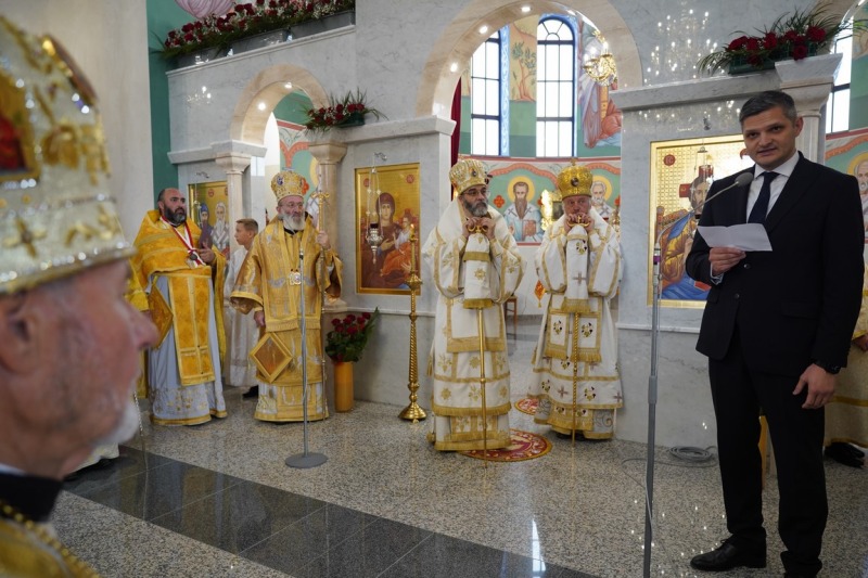 Oświęcenie cerkwi św. męcz. Grzegorza Peradze w Białymstoku