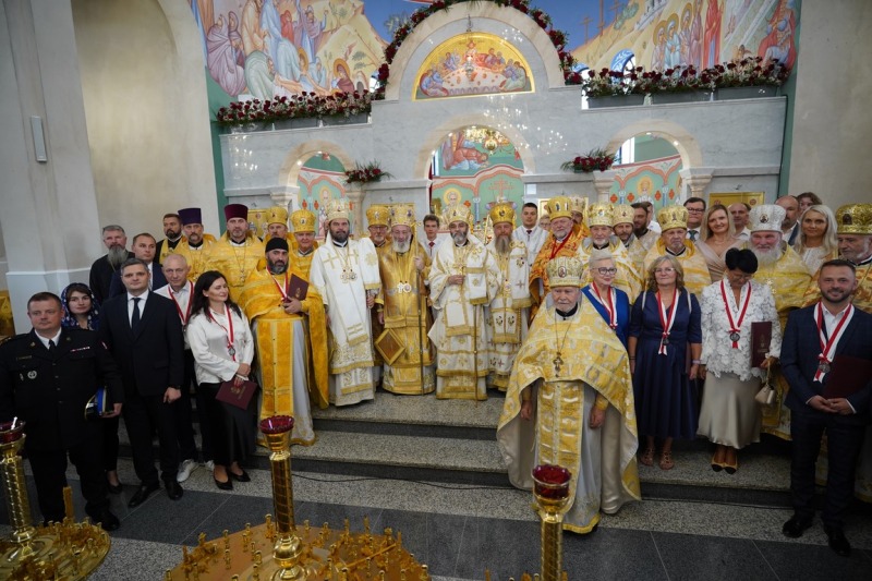 Oświęcenie cerkwi św. męcz. Grzegorza Peradze w Białymstoku