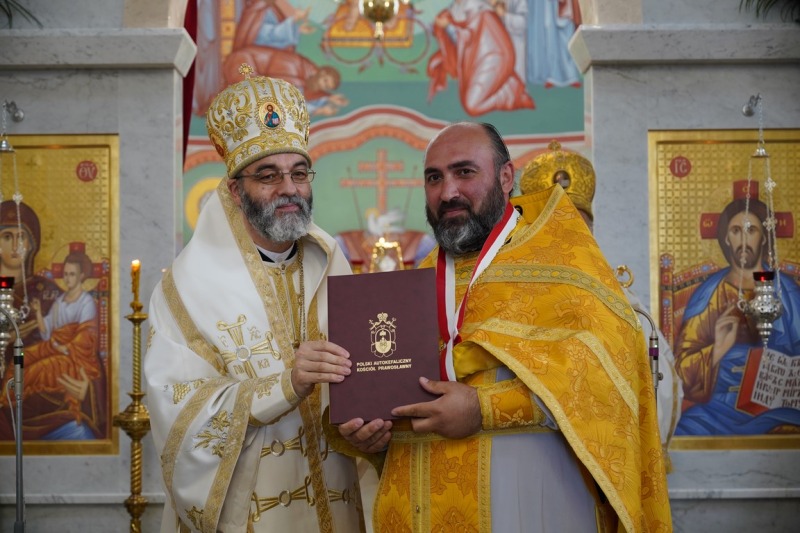 Oświęcenie cerkwi św. męcz. Grzegorza Peradze w Białymstoku