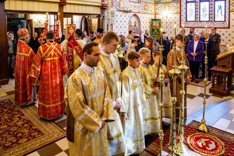 Poświęcenie malowideł w Stargardzie