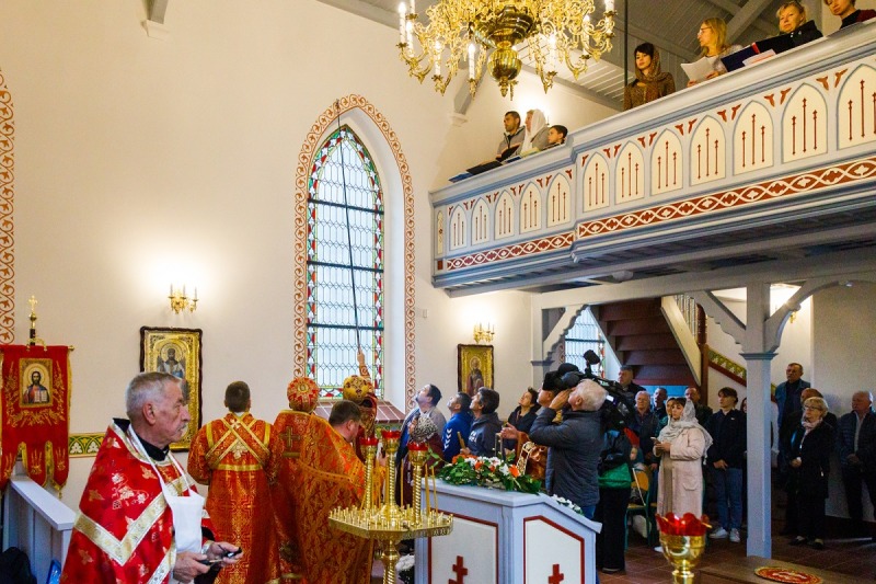 Poświęcenie cerkwi pw. Wszystkich Świętych w Bobolicach