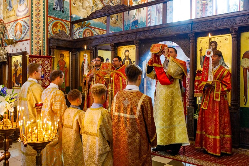 Poświęcenie malowideł w Stargardzie