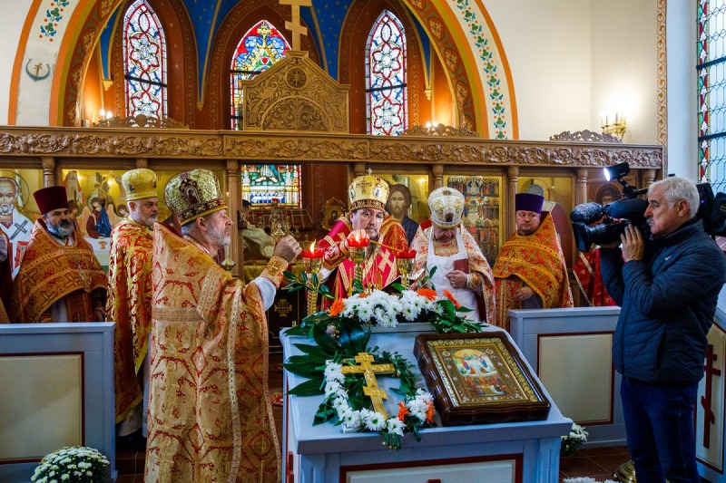 Poświęcenie cerkwi pw. Wszystkich Świętych w Bobolicach