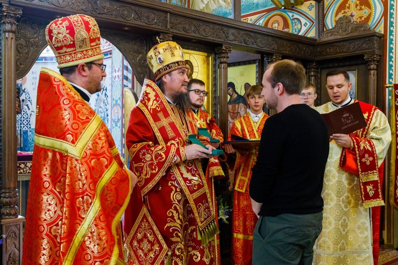 Poświęcenie malowideł w Stargardzie
