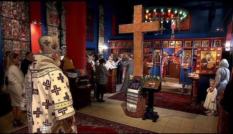 Uroczystości w kaplicy św. Grzegorza Peradze w Warszawie