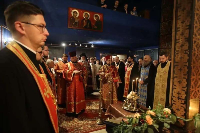Uroczystości w kaplicy św. Grzegorza Peradze w Warszawie