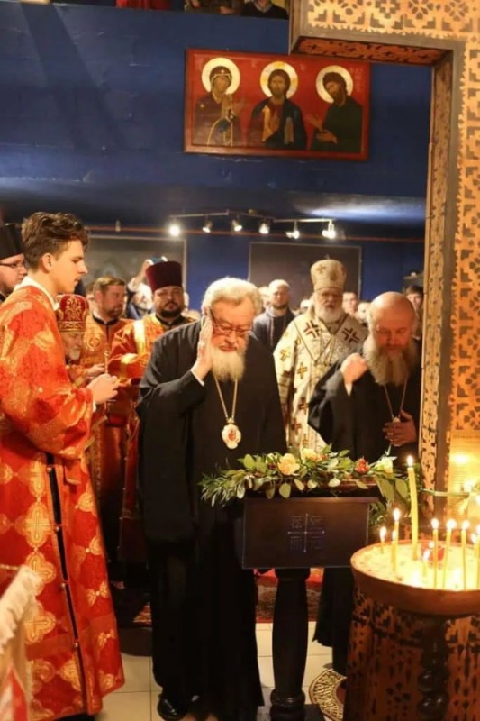 Uroczystości w kaplicy św. Grzegorza Peradze w Warszawie
