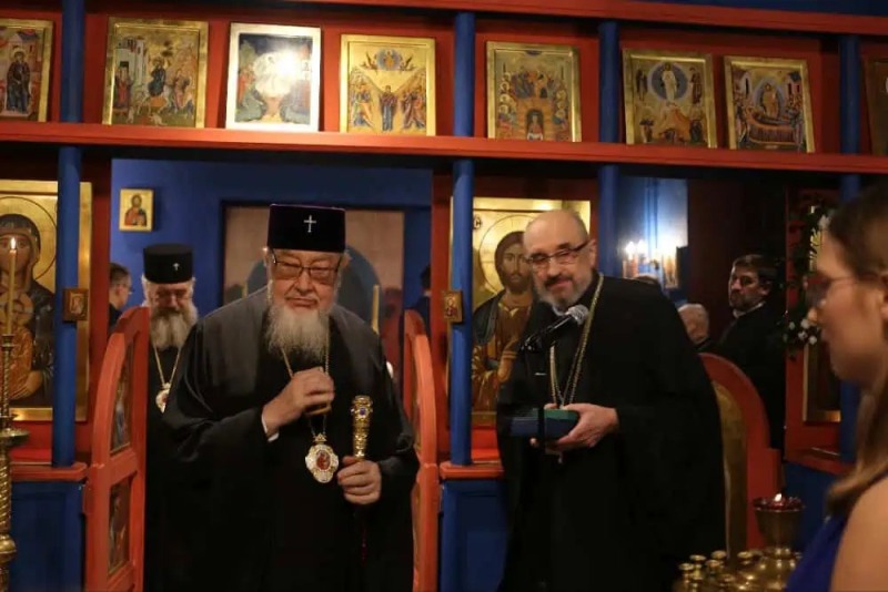 Uroczystości w kaplicy św. Grzegorza Peradze w Warszawie