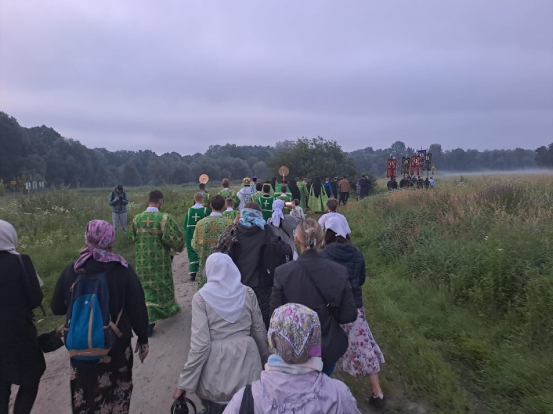 Z grupą „Pielgrzymi w Bogu” w 2024 roku