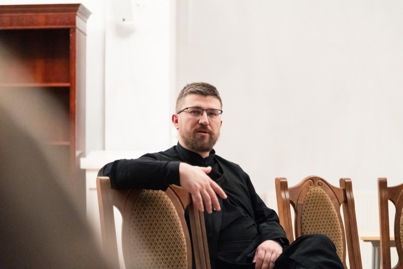 Modlitewne spotkanie maturzystów