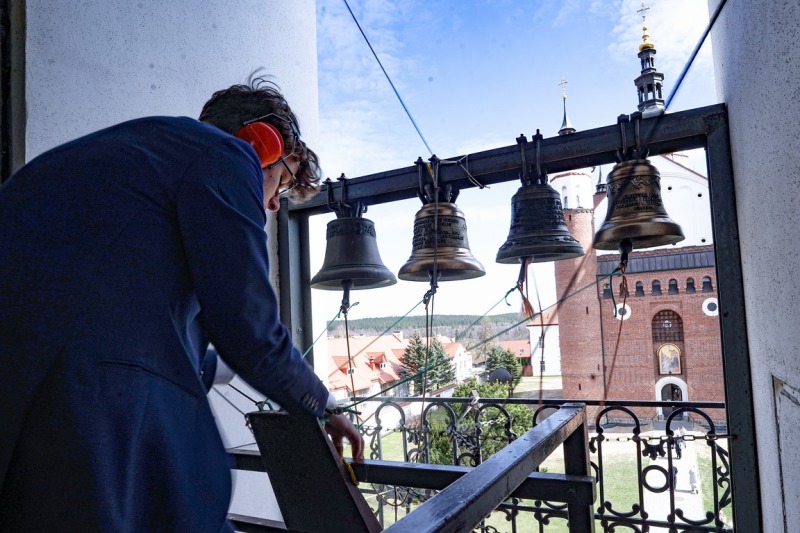 Święto Zwiastowania Przenajświętszej Bogurodzicy w supraskim monasterze