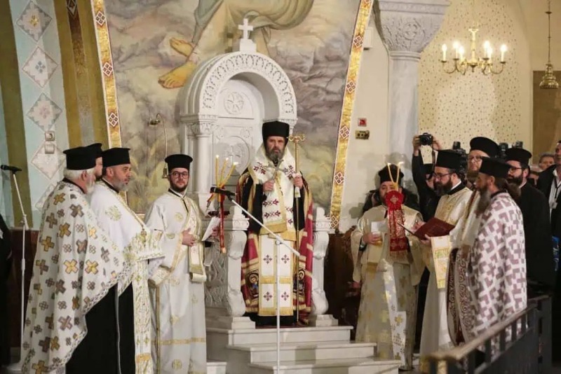 Intronizacja zwierzchnika Cerkwi prawosławnej w Albanii