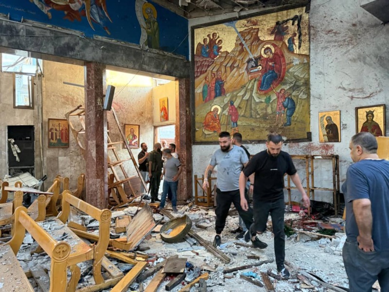 Atak terrorystyczny na cerkiew św. Eliasza w Damaszku