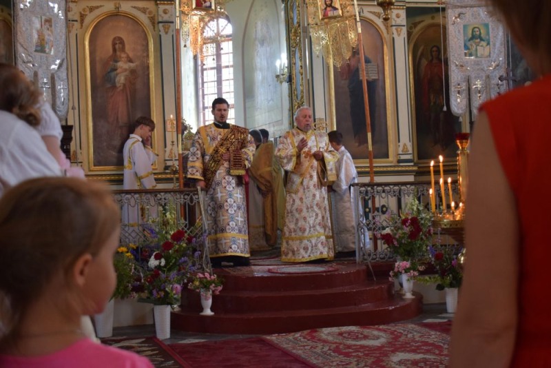 Uroczystość parafialna we Włodawie