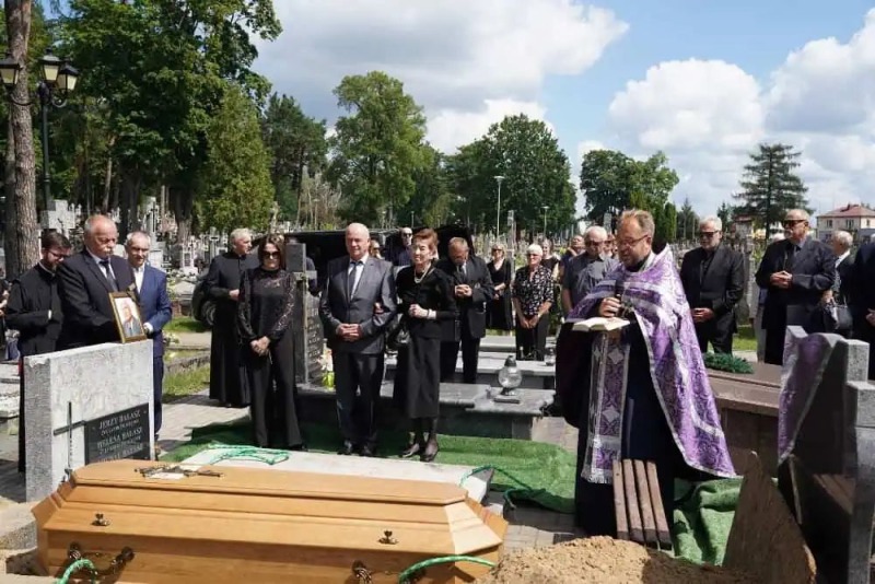 Uroczystości pogrzebowe śp. inż. arch. Michała Bałasza