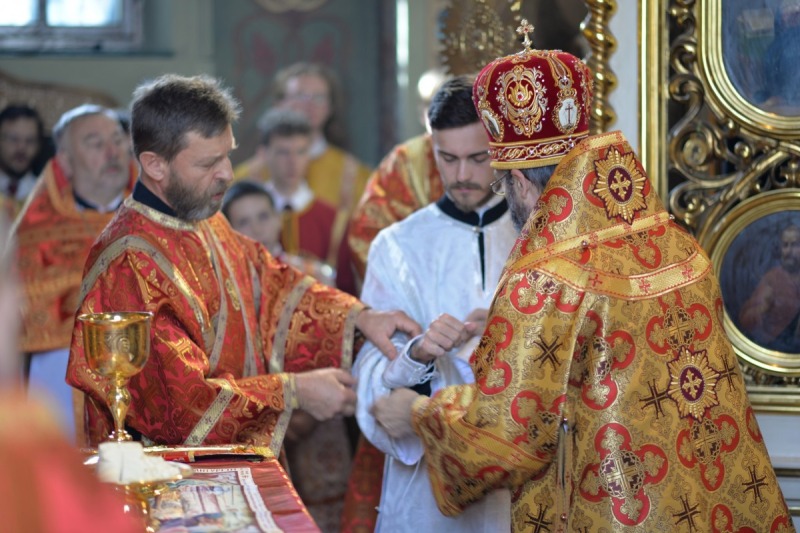 Podwyższenia Krzyża Pańskiego i chirotonia diakońska w Białymstoku