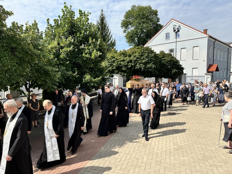 Uroczystości pogrzebowe śp. protodiakona Bazylego Dubeca