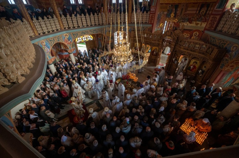 Oświęcenie cerkwi św. Wielkomęczennika Pantelejmona w Zaściankach