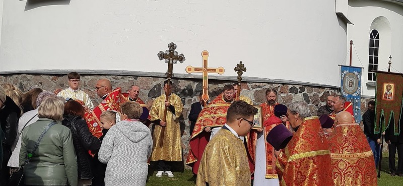 Pielgrzymka bractwa Trzech Świętych Hierarchów do Jałówki