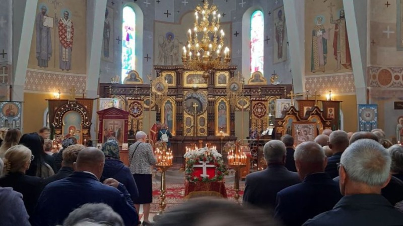 Pielgrzymka bractwa Trzech Świętych Hierarchów do Jałówki