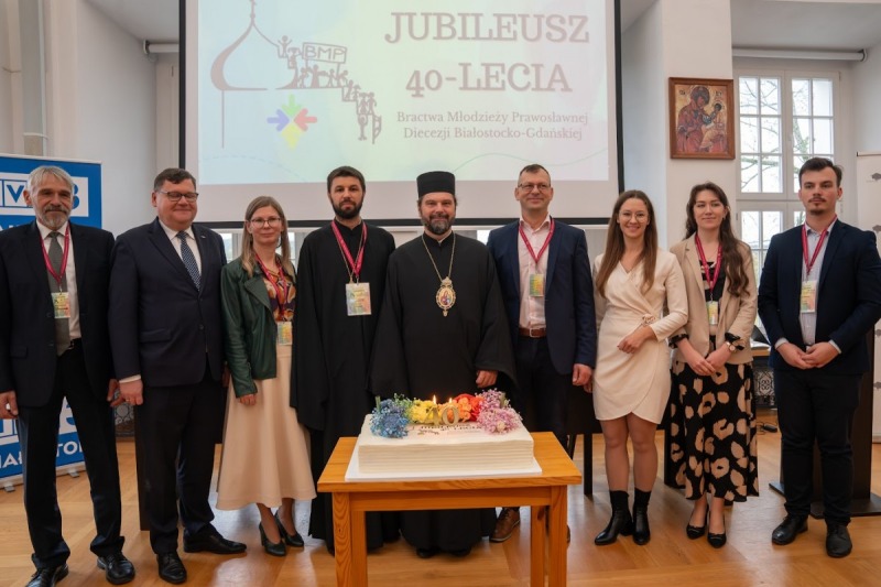 Jubileusz 40-lecia Bractwa Młodzieży Prawosławnej Diecezji Białostocko-Gdańskiej