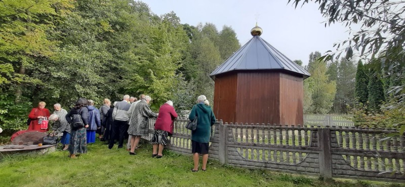 Pielgrzymka bractwa Trzech Świętych Hierarchów do Jałówki