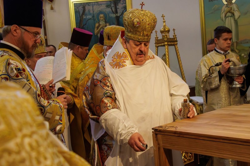 Poświęcenie cerkwi pw. św. Mikołaja Cudotwórcy w Tomaszowie Lubelskim