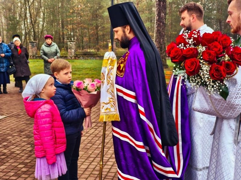 Poświęcenie ołtarza cerkwi w Kuraszewie