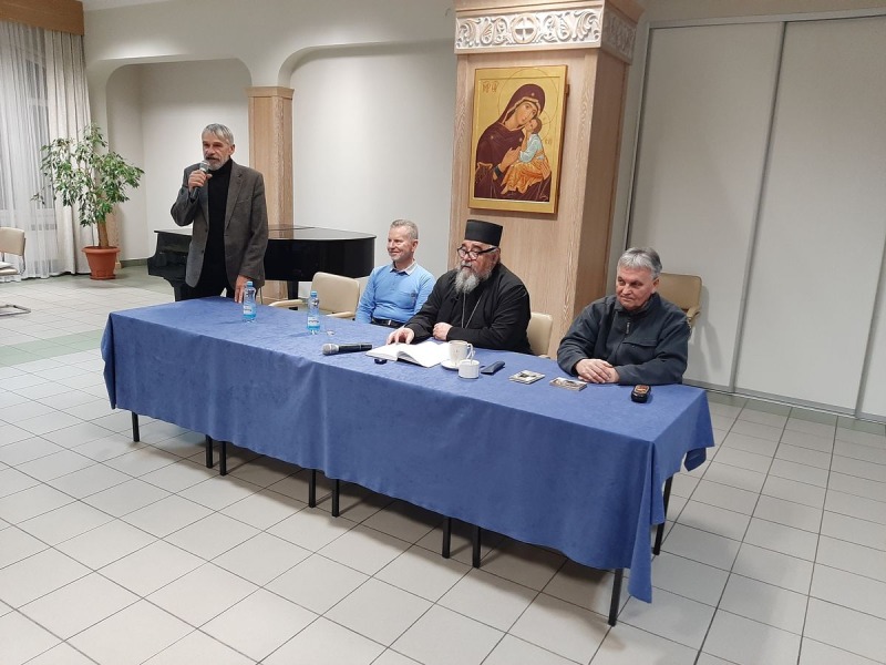 Święty Sylwan, starzec z Góry Atos - spotkanie z o. Andrzejem Nielipińskim