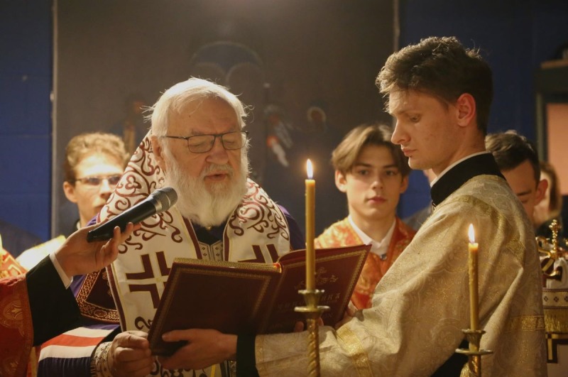 Uroczystości w kaplicy św. Grzegorza Peradze w Warszawie